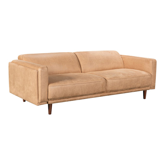 HUGO 3-Seater Vegan Suede Sofa