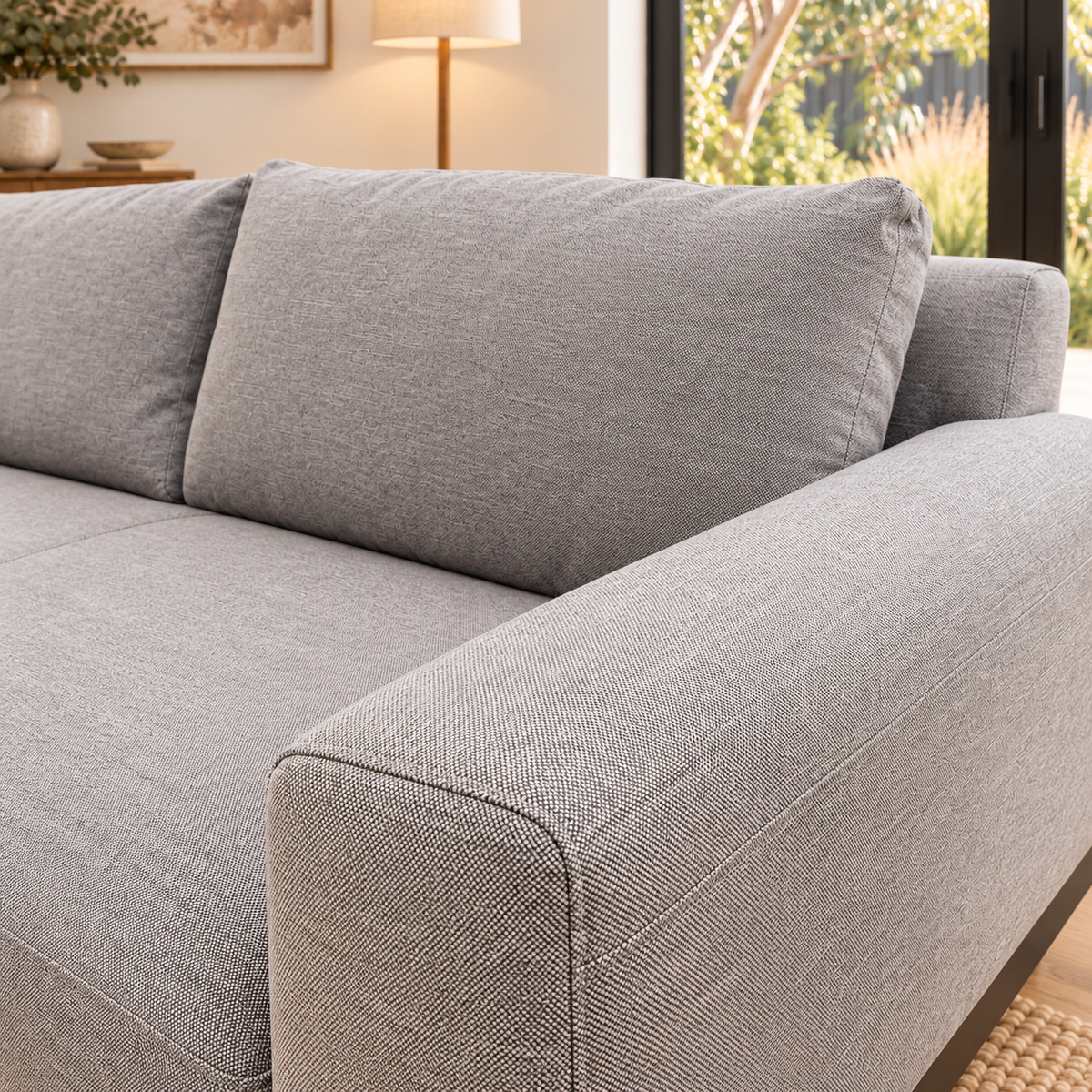 Sempre Fabric 2 Seater Sofa