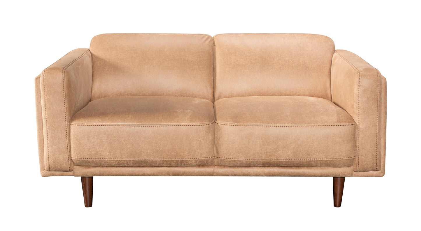 HUGO 2-Seater Vegan Suede Sofa