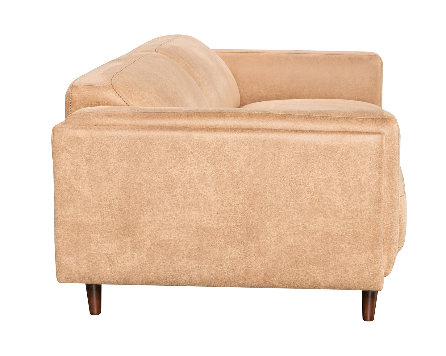 HUGO 2-Seater Vegan Suede Sofa