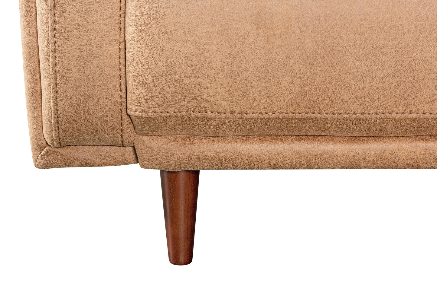 HUGO 2-Seater Vegan Suede Sofa