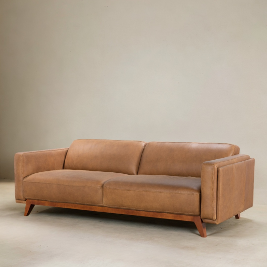 Brando 2.5 seater Leather sofa -PROMOTIONAL PRICE