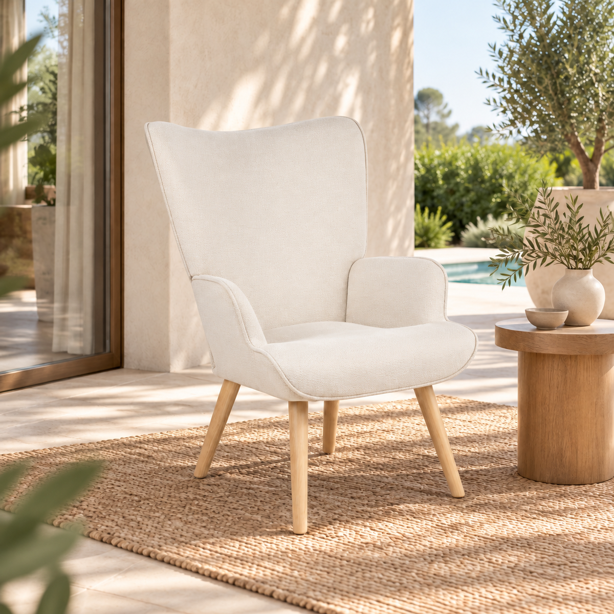 Kelly Wing Back Occasional Chair