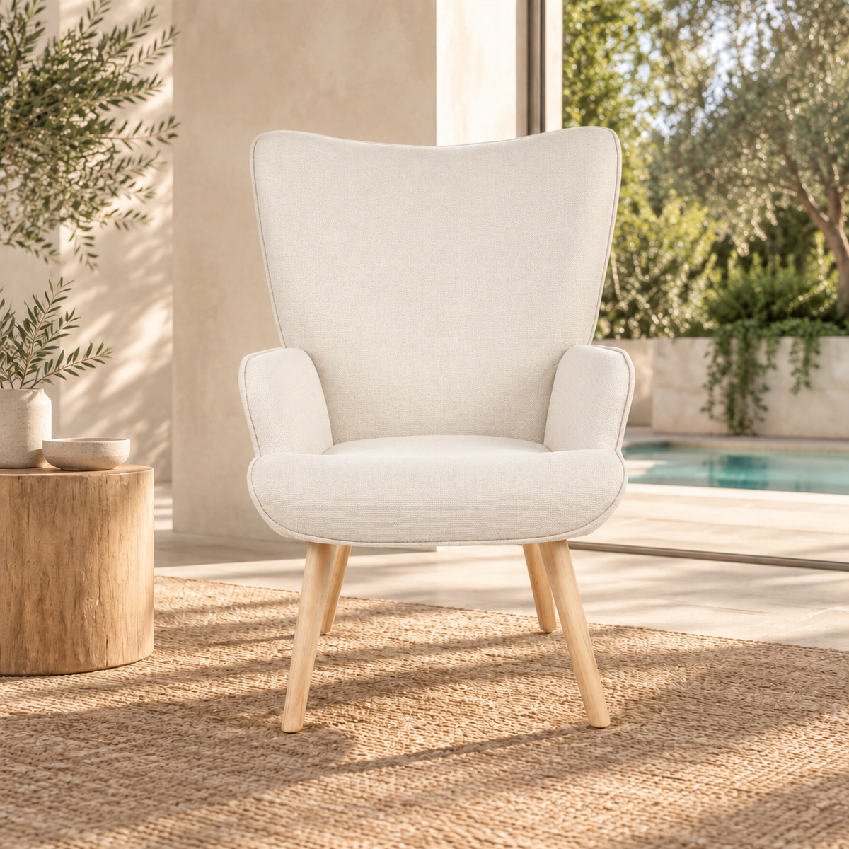 Kelly Wing Back Occasional Chair