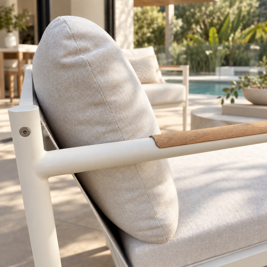 Cavan 4 Piece Aluminium Outdoor Setting