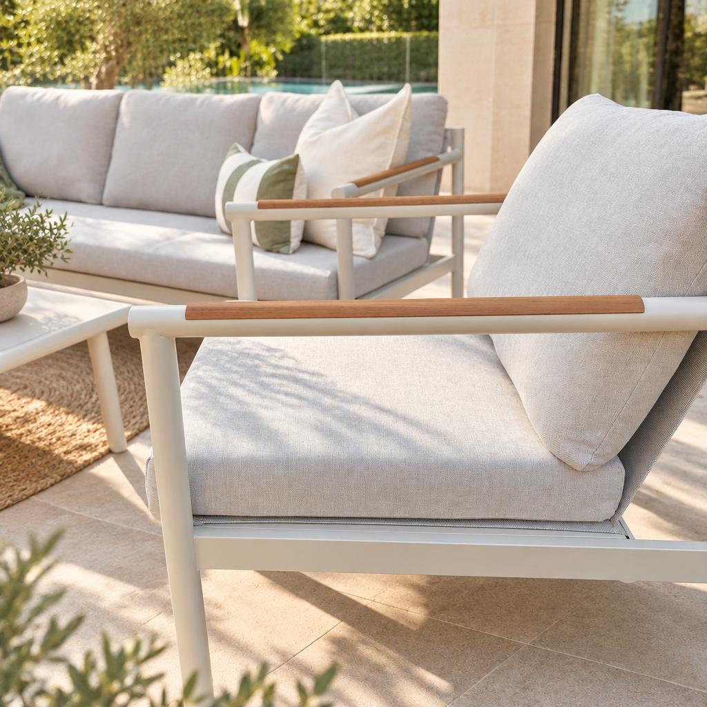 Cavan 4 Piece Aluminium Outdoor Setting