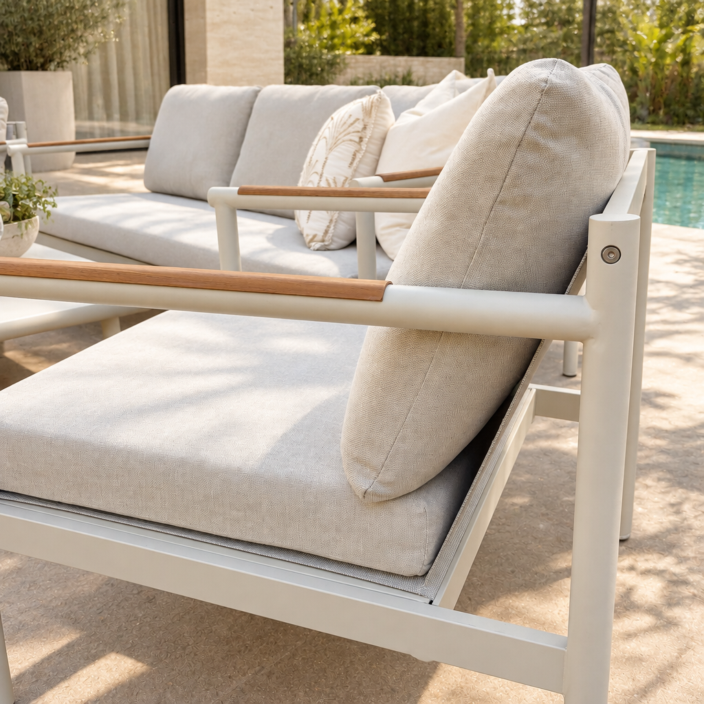 Cavan 4 Piece Aluminium Outdoor Setting