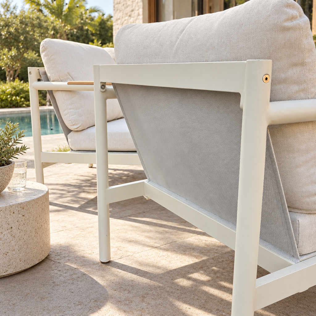 Cavan 4 Piece Aluminium Outdoor Setting