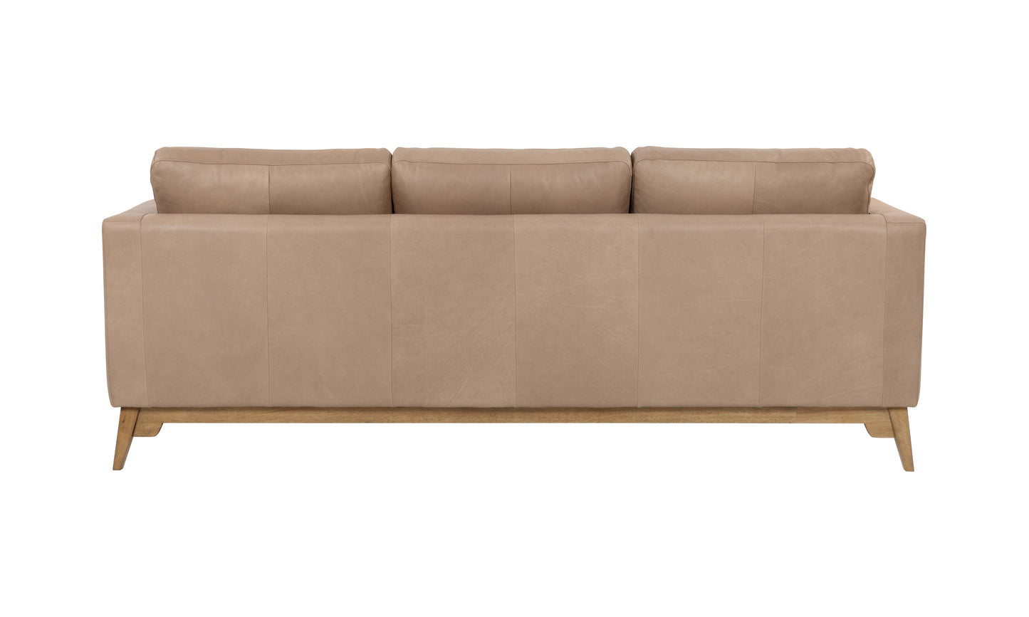 Fillamore 3 seater Sofa - Italian Chalk Mink leather
