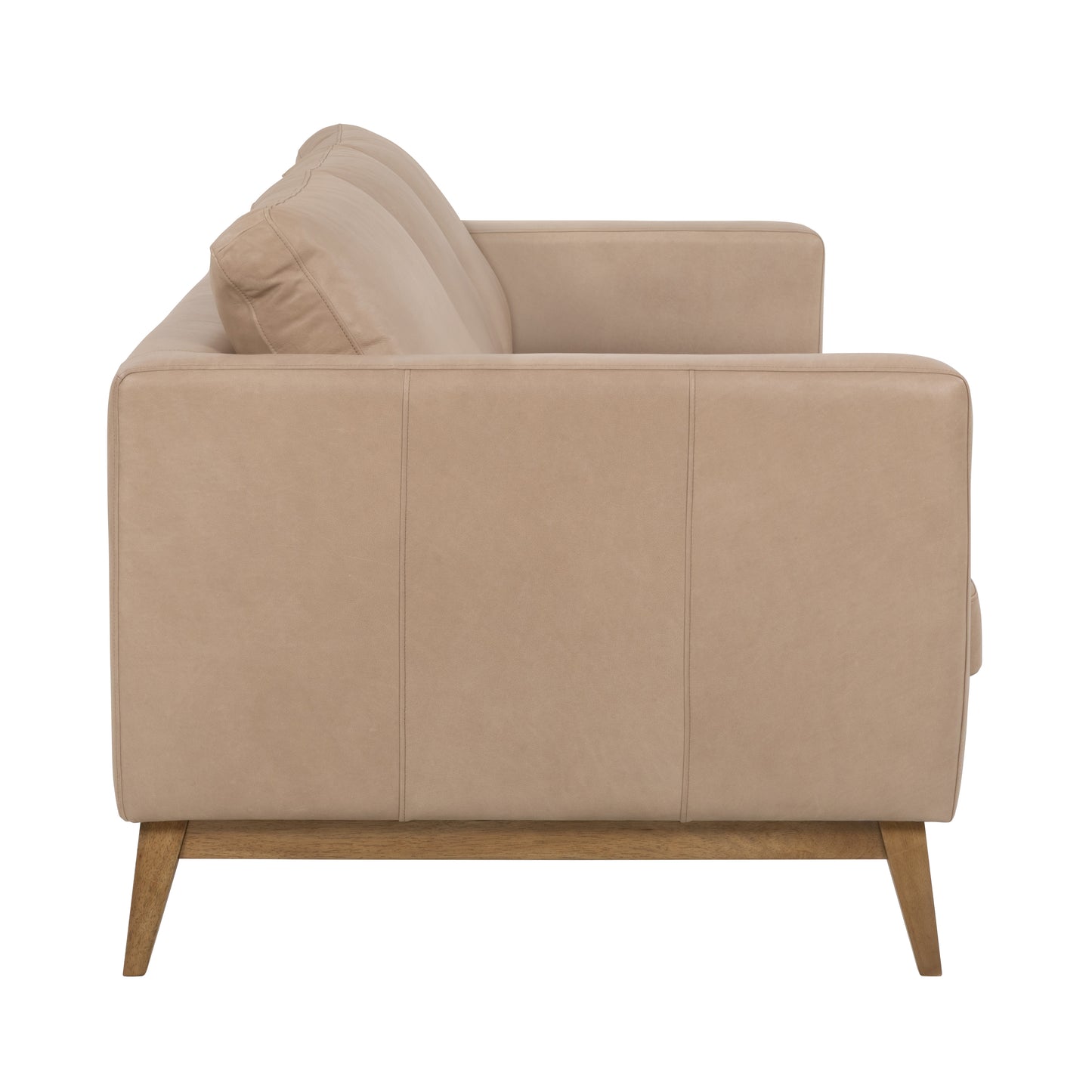 Fillamore 3 seater Sofa - Italian Chalk Mink leather