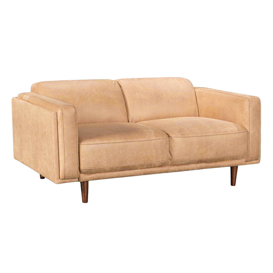 HUGO 2-Seater Vegan Suede Sofa