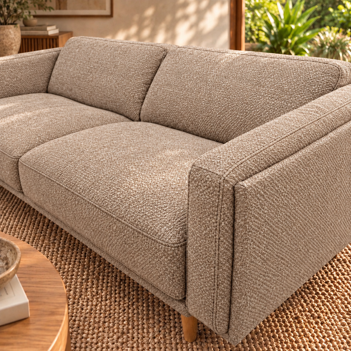 Hugo 2 Seater Fabric Sofa