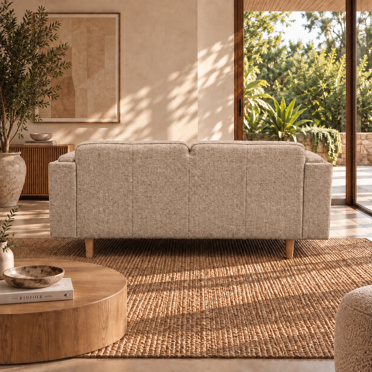 Hugo 2 Seater Fabric Sofa