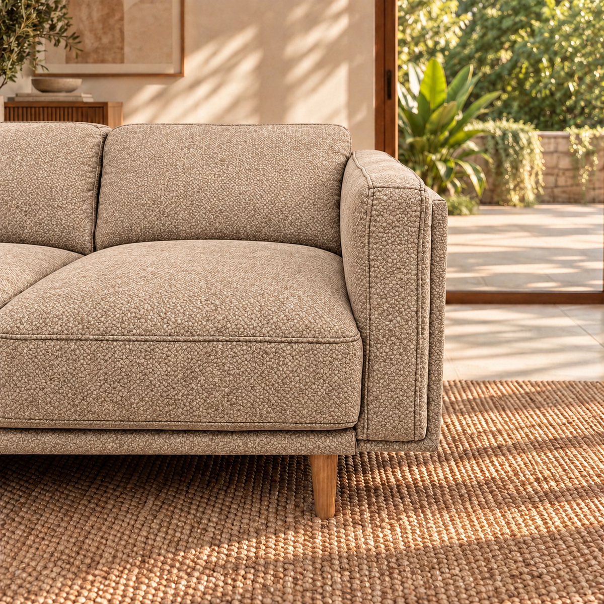 Hugo 2 Seater Fabric Sofa