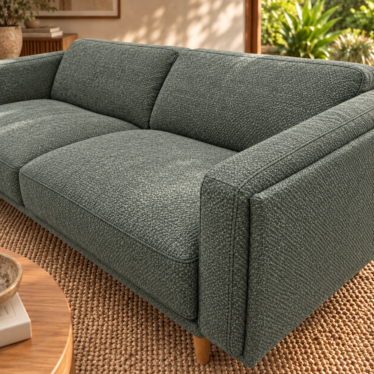Hugo 2 Seater Fabric Sofa