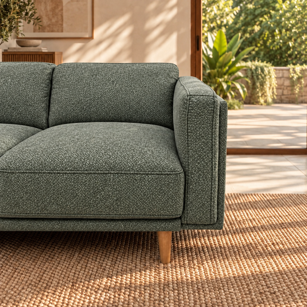 Hugo 2 Seater Fabric Sofa