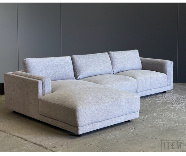 Vinny Chaise fabric sofa suite