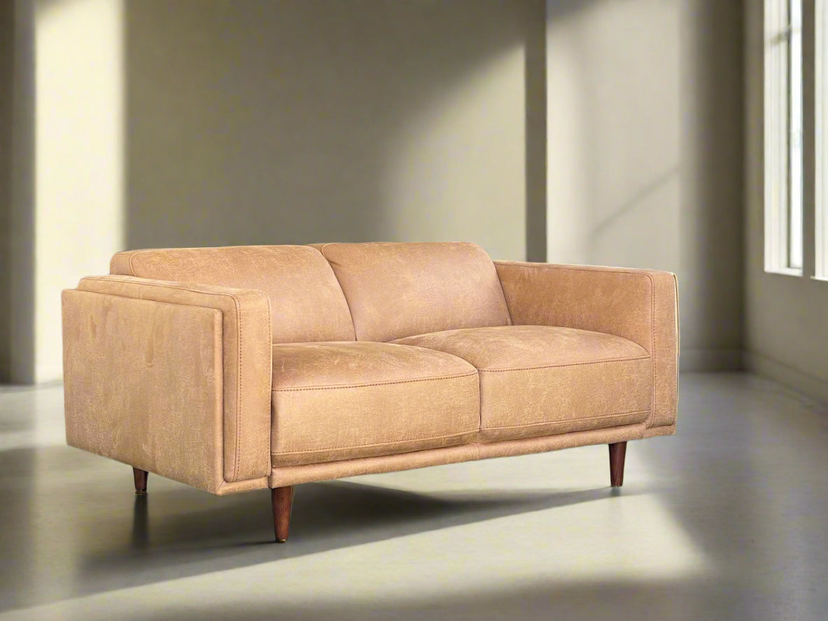 Hugo 3 seater Vegan Suede Sofa
