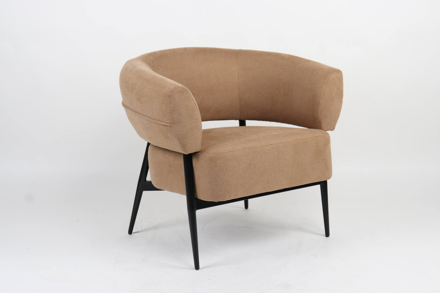 Cuba Occasional single lounge chair : Brown