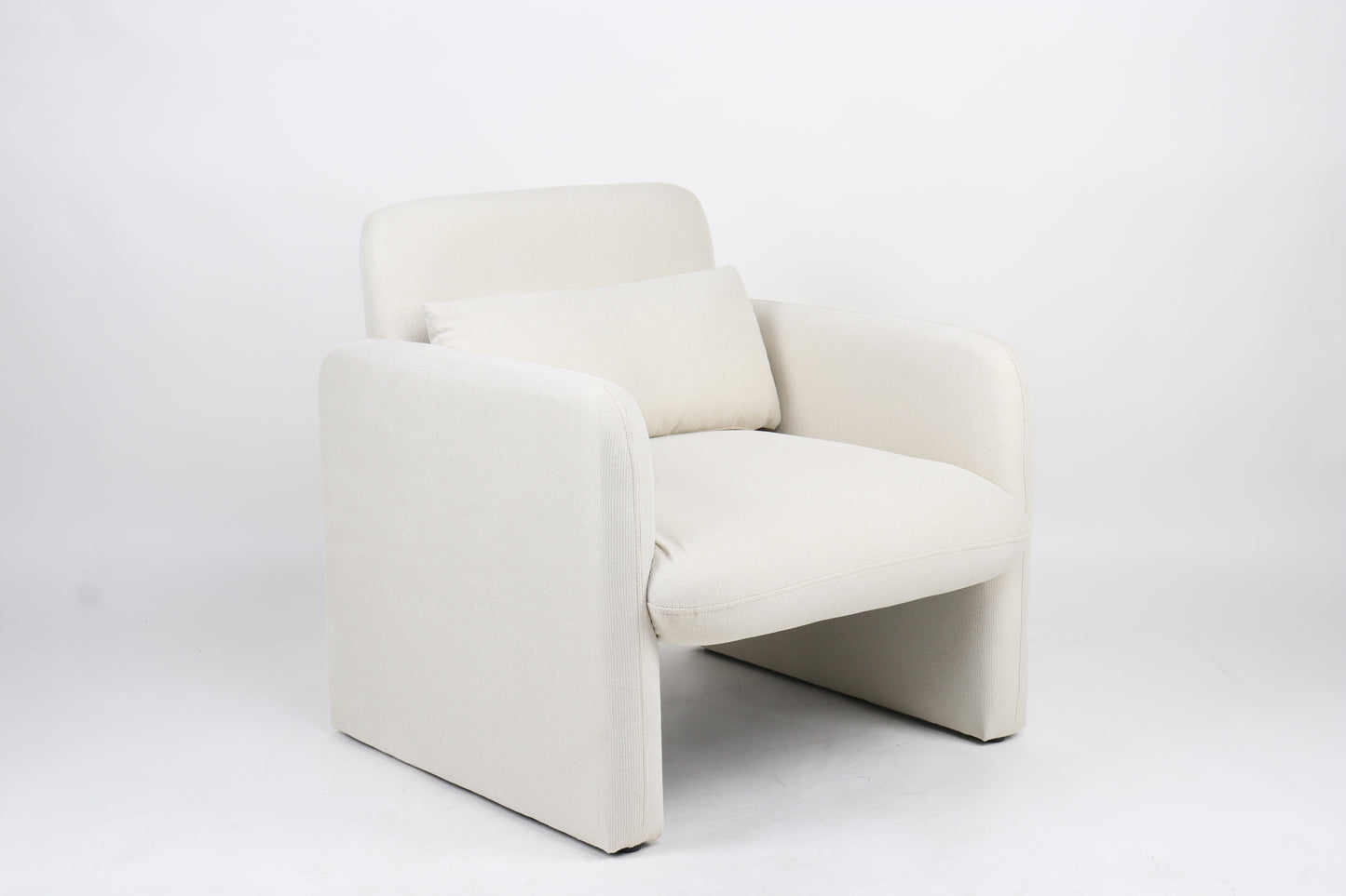Tate Occasional single lounge chair - Natural