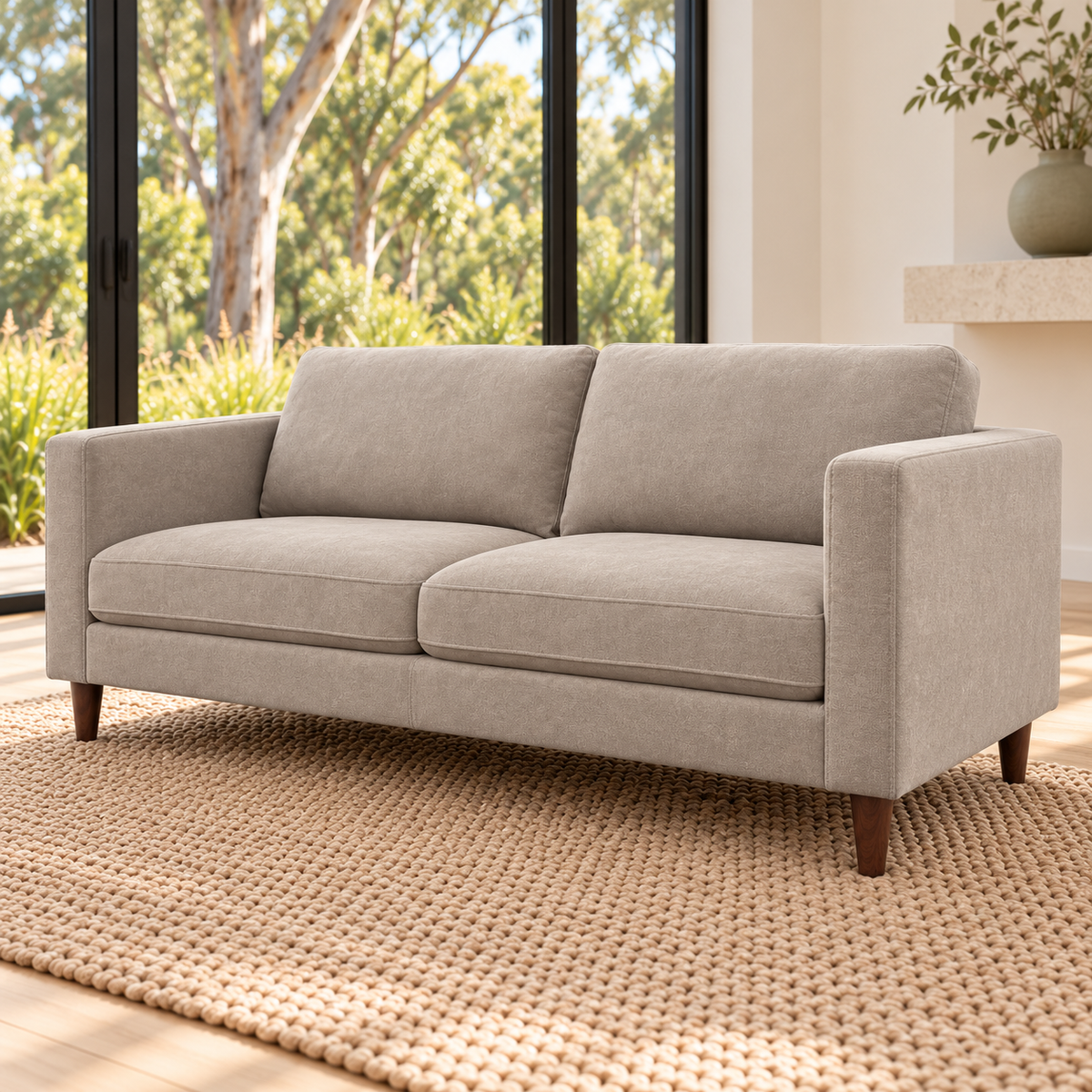 Sam Fabric 3 Seater Sofa