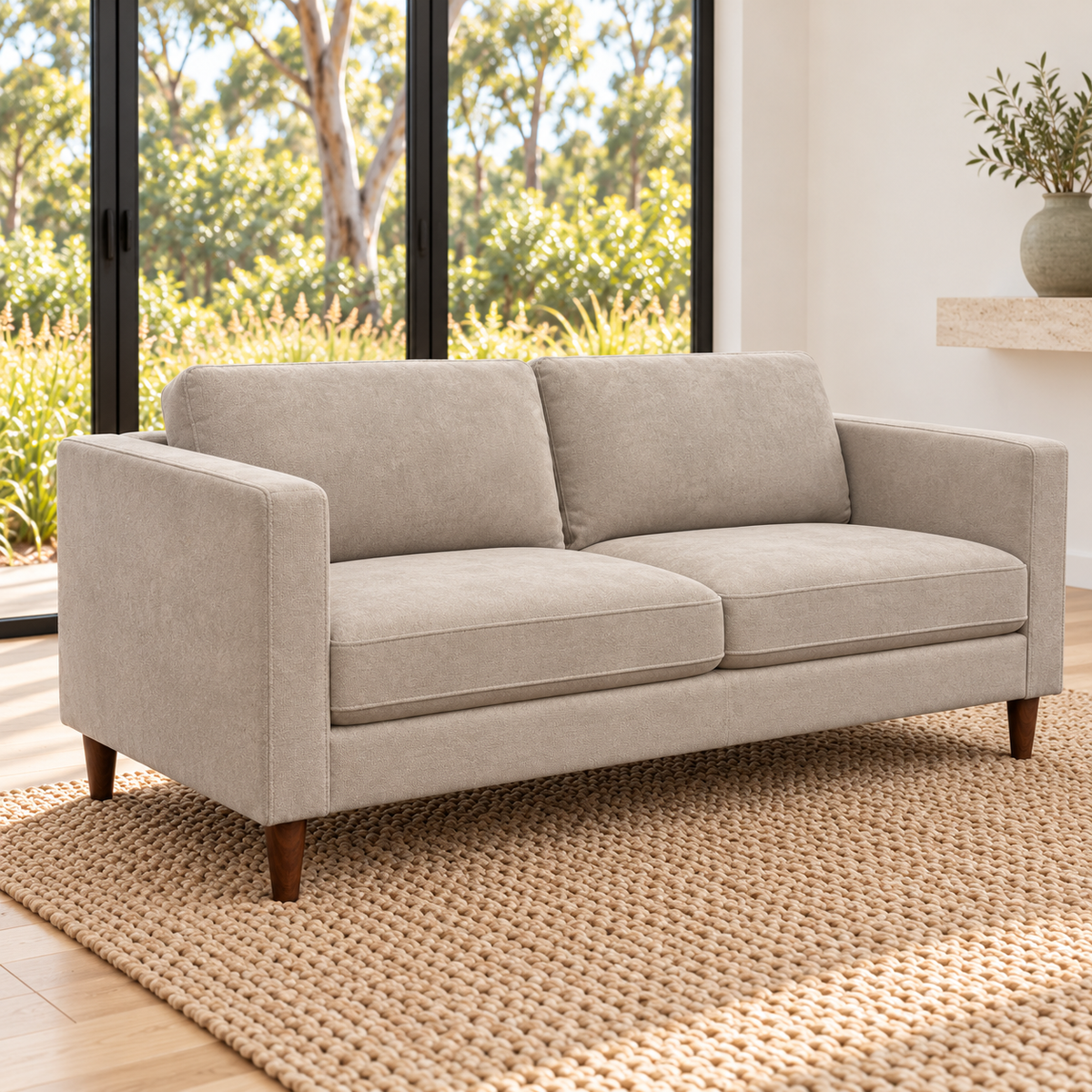 Sam Fabric 3 Seater Sofa