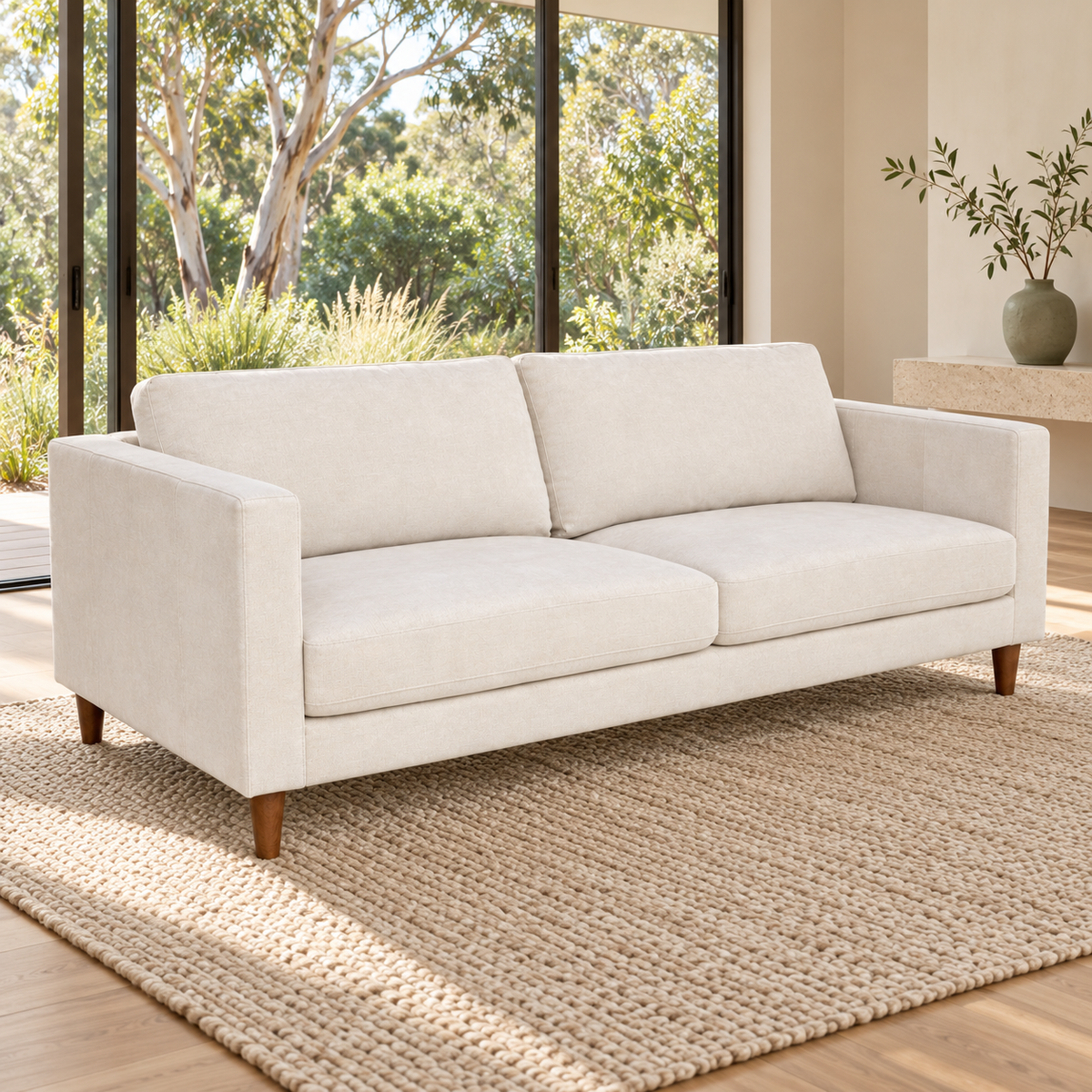 Sam Fabric 3 Seater Sofa