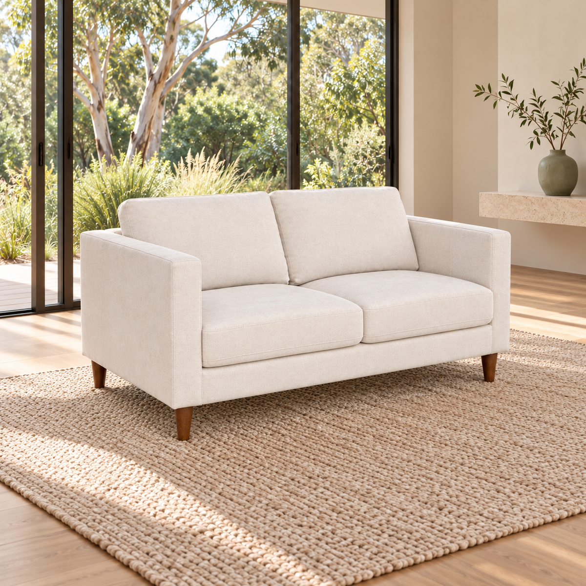 Sam Fabric 2 Seater Sofa