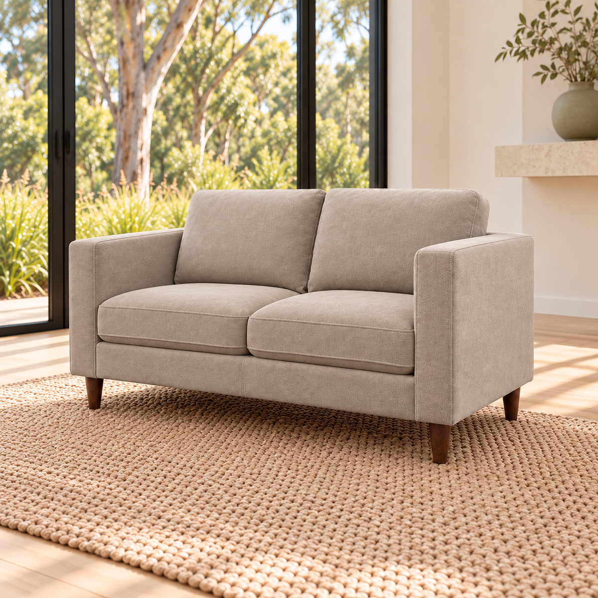 Sam Fabric 2 Seater Sofa
