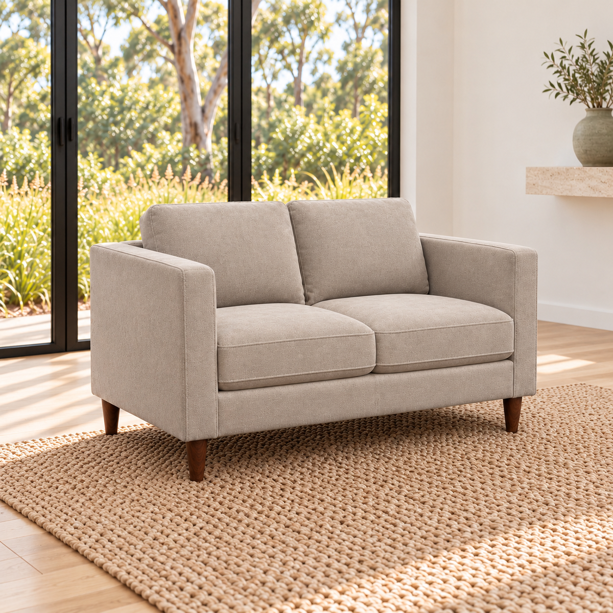 Sam Fabric 2 Seater Sofa