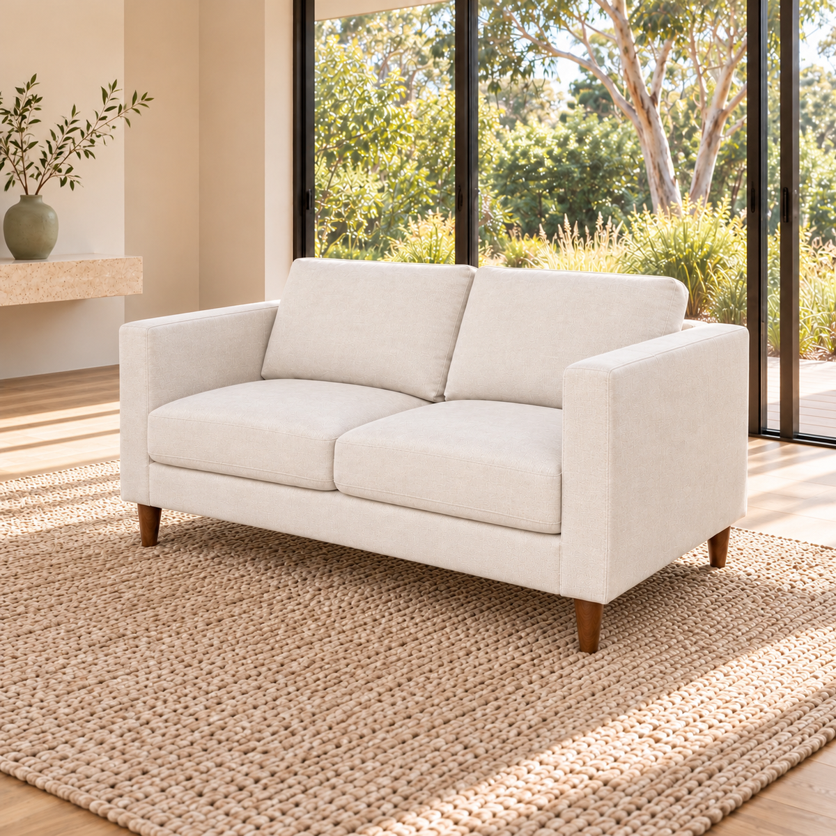 Sam Fabric 2 Seater Sofa