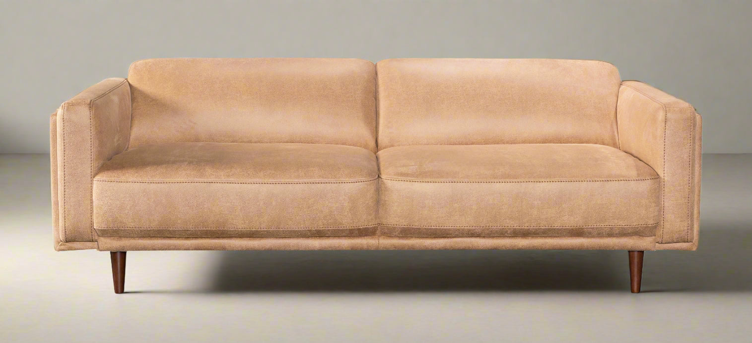 Hugo 3 seater Vegan Suede Sofa