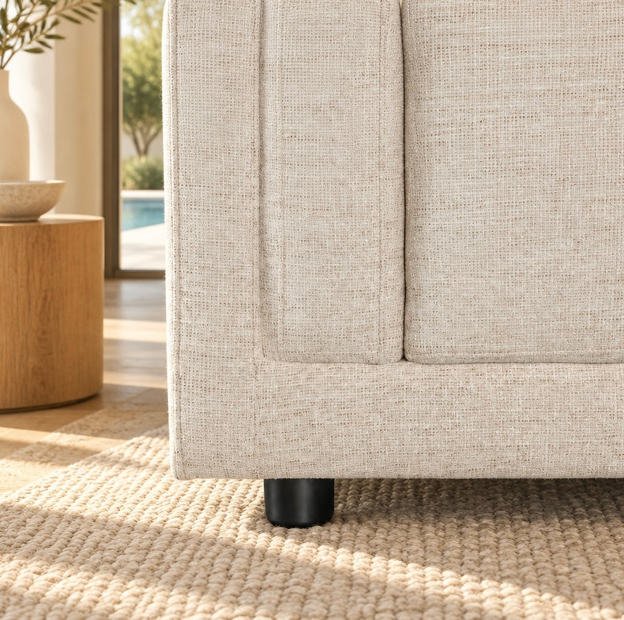 Vinny Fabric Chaise Lounge