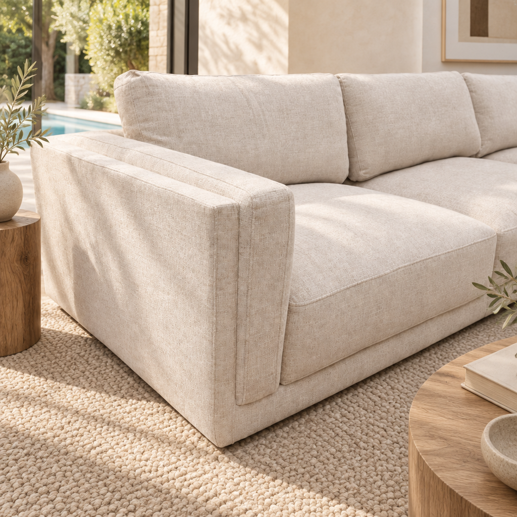 Vinny Fabric Chaise Lounge