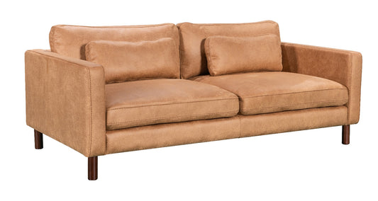 Bella 3 seater tan suede sofa  : TAN Hybrid ( heavy duty imitation suede)