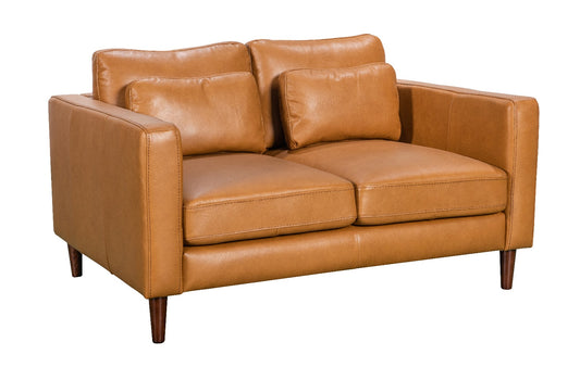 BELLA 2 seater :  FULL 100% TOP GRAIN LEATHER SOFA