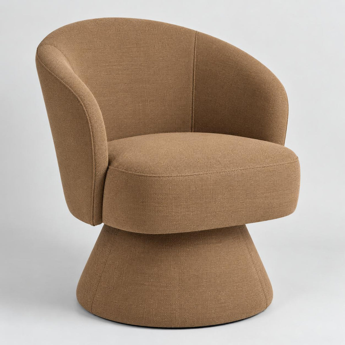 Circo Swivel Lounge Chair - Brown