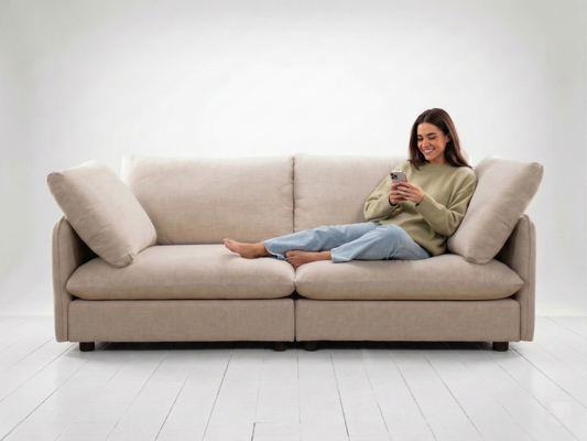 Jester Cloud 2.5 seater Fabric Modular Sofa
