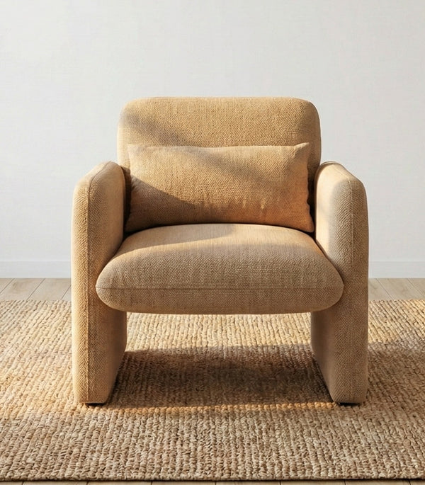 Tate Occasional single lounge chair - Brown