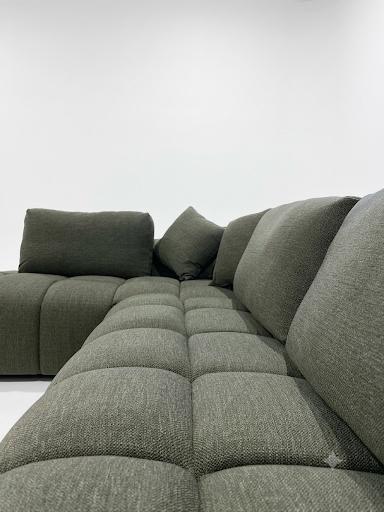 Marsha chaise sofa : Forest Green