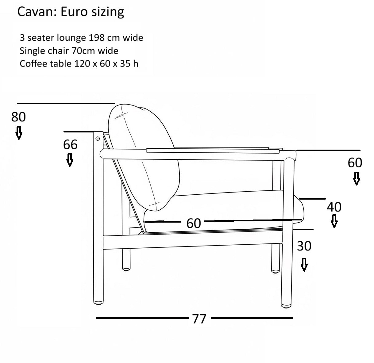 Cavan 4-piece Outdoor Lounge Set